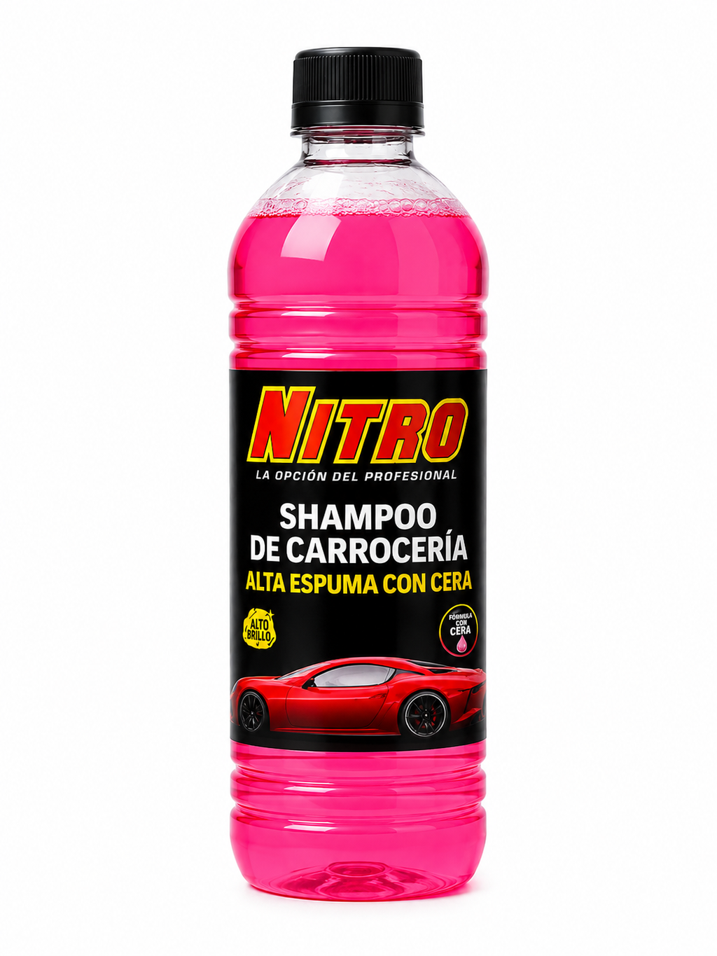 SHAMPOO DE CARROCERÍA CON CERA NITRO 900 ml