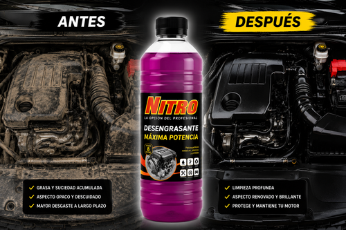 DESENGRASANTE MÁXIMA POTENCIA NITRO 900 ml